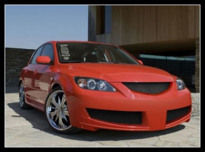 Edition 1 Front bumper Mazda 3 from 2004-