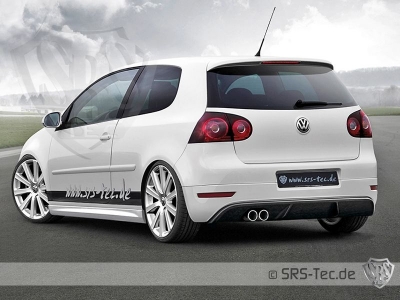 Rear valance G6R-Style, VW Golf 5