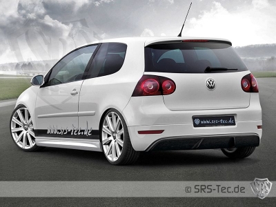 Rear valance G6R-Style Clean, VW Golf 5