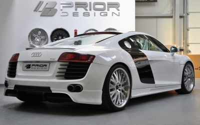 Audi R8 Heckschrzenansatz PRIOR-DESIGN (auer V10)