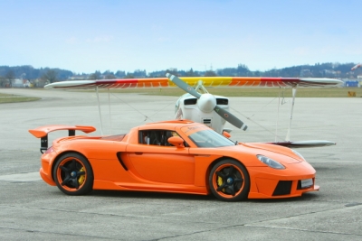 Roof air intakes, Porsche Carrera GT