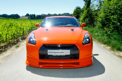 Front diffuser, Nissan GT-R