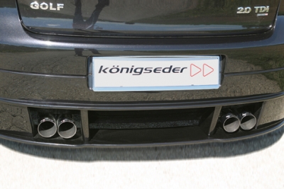 Rearapron, VW Golf 5