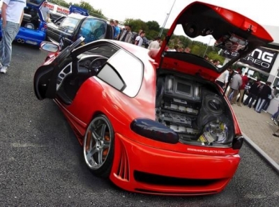 Mitsubishi Colt Heckstostange HIGH-DESIGN