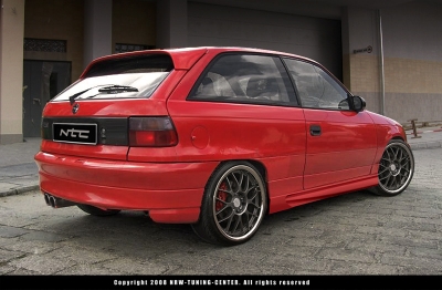 Opel Astra F side skirts PRIOR-DESIGN