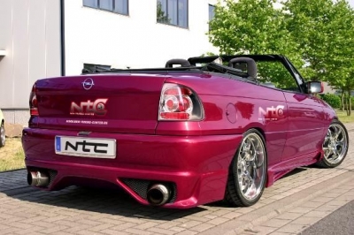 Opel Astra F rear bumper Modena Cabrio/Limousine