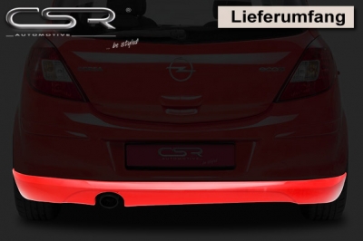 Heckansatz Opel Corsa D, Style B