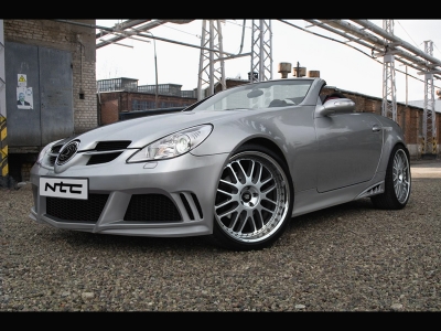 Mercedes SLK R171 side skirts Exclusiv-Line