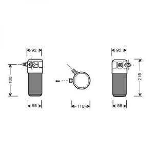 Audi Trockner          Audi 80, 8101505