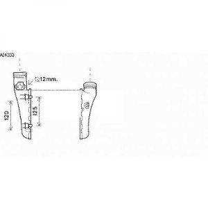 Seat Ladeluftkhler L. Audi A4; 8101712