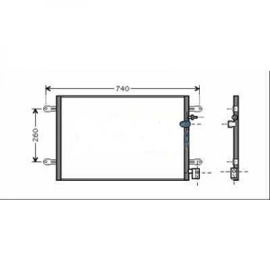 Audi Kondensator       Audi A6, A6 (Typ 4F2/4F5) 04-08, 8102600