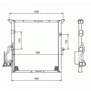 BMW Kondensator       Bmw E36; 3-Reihe Lim/Tour/Comp (E36) 90-99, 8121302