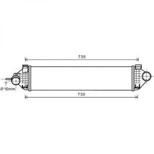 Ford Ladeluftkhler C-Max/Focus Focus IV Lim./Kombi (CB8) 11-14, 8141803