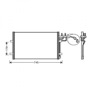 Ford Kondensator         C-Max, Focus III 08-11, 8146500