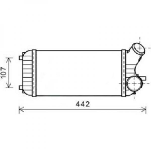 Ford Ladeluftkhler      C-Max, 8146704