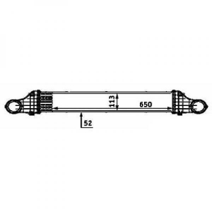 Mercedes Ladeluftkhler       W211, E-Kl.E220-500 W211 06-09, 8161508