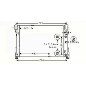 Mercedes Khler 204/X204/C207/W212, GLK-Kl. X204 08-12, 8167205