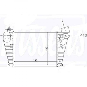 Volkswagen Ladeluftkhler    Golf Iv, Golf IV 97-03, 8221307