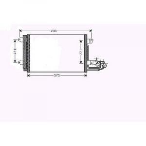 Volkswagen Kondensator Golf 5+6+Jetta Scirocco 08->>, 8221402