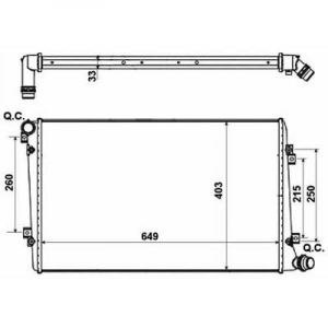 Volkswagen Khler  Audi;Skoda;Seat;Vw Passat Lim/Komb. 05-10, 8221403