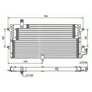 Volkswagen Kondensator     Vw Passat, 8224302