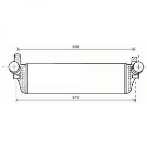 Volkswagen Ladeluftkhler        T 5, 8227302