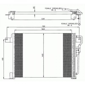 Chrysler Kondensator Grnd.Cherokee, 8261100
