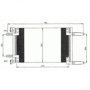 Fiat Kondensator    Fiat Doblo, 8348501