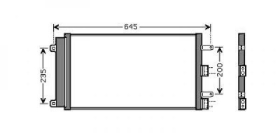 Fiat Kondensator         Doblo, 8348510