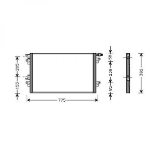 Renault Kondensator        Laguna, Laguna Lim/Kombi 05-07, 8447301