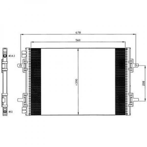 Renault Kondensator    Espace Iii, 8449104