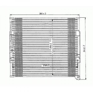 Honda Kondensator   Honda Civic, Civic Stufenheck 91-95, 8520501