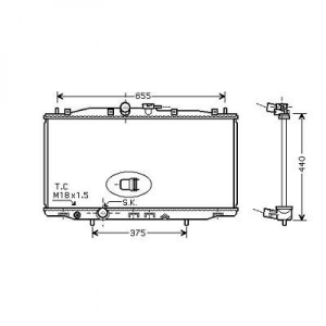 Honda Khler             Accord, Accord Lim./Tourer 05-08, 8521905