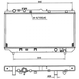 Mazda Khler    323 F;C;Sed+H/B, 323 S/F 98-00, 8561701