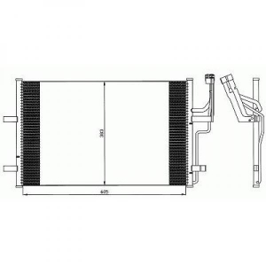 Mazda Kondensator     Mazda 3/5, 3 Stufenheck 4-trg. 07-09, 8561802