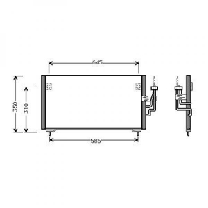 Mitsubishi Kondensator        Galant, 8582400