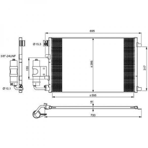 Nissan Kondensator       Qashqai, Qashqai 10-13, 8604500