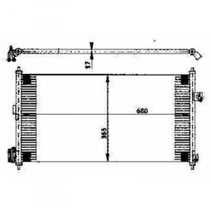 Nissan Kondensator       X-Trail, 8608505