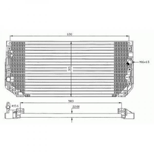 Toyota Kondensator   Corolla;M/A, Corolla(Typ E11) 99-02, 8661600