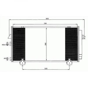 Toyota Kondensator         Rav 4, RAV 4 03-06, 8668600