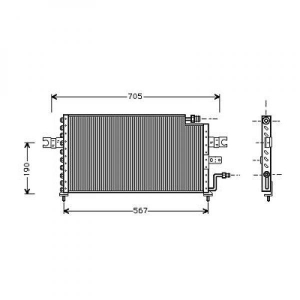 Hyundai Kondensator        Lantra, Lantra Typ J1 91-93, 8683900