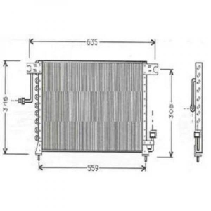 Hyundai Kondensator       S-Coup, 8684401
