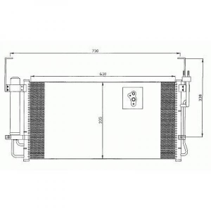 Hyundai Kondensator      Santa Fe, 8687005