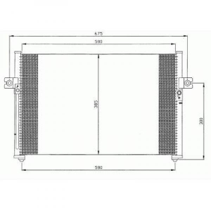 Hyundai Condensator     H100;H150, 8689007