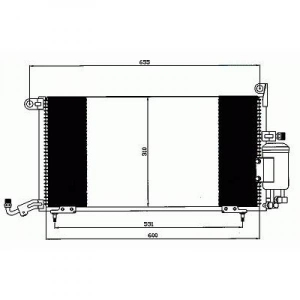 Seat Kondensator        Toledo, 8743005