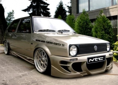 VW Golf 2 Frontstostange X-treme-Design