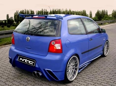 VW Polo 9N rear spoiler Japan Style