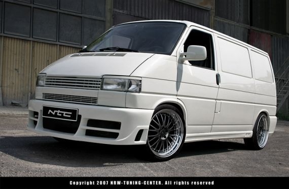 Body Kit für VW T4, Breitbau, Frontstoßstange kurze Front, Wide Body. – S- tuning