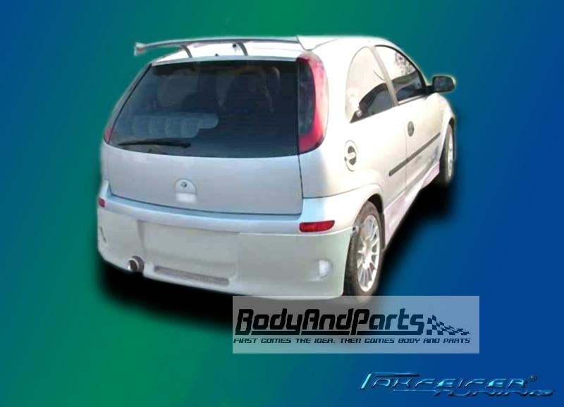 Opel Corsa C, Roof wing adjustable