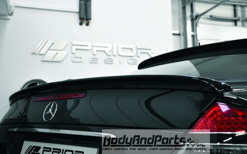 Mercedes E-Klasse PD65 rear trunk spoiler